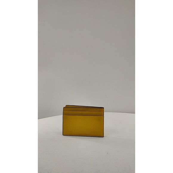 Michael Kors Women Cooper Saffiano Leather Billfold Wallet Yellow - Picture 2 of 2